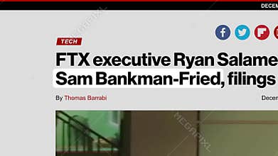 November and December 2022: Sam Bankman-Fried Headlines Fast Sequence