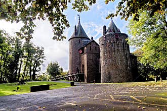 Castell Coch - Red Castle - Gothic Revival Castle