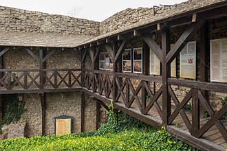 Checiny Castle - a royal castle from the turn of the 13th and 14th centuries. Poland