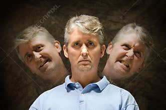 Bipolar mentally ill split personality