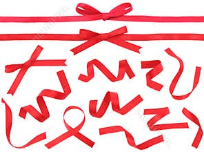 Red Ribbon design element
