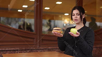 Healthy eating, Burger avoidance, Wholesome selection