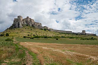 View of Spisky Castle, Slovakia