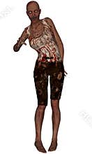 Female Zombie Standing