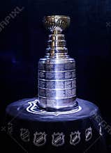 Stanley Cup - first time arrived in Riga