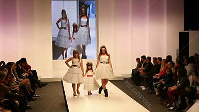 Children as Fashion models