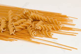 Dry Spaghetti and Rotini