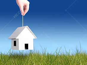 Buying house concept
