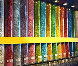 Colourful smarties