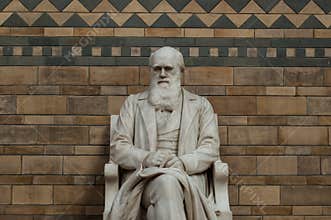 Statue of Charles Darwin