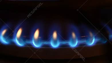 Gas flame video