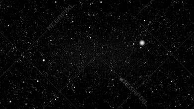 Abstract Particle Background with Light Leaks