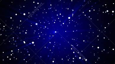 Abstract Particle Background with Light Leaks