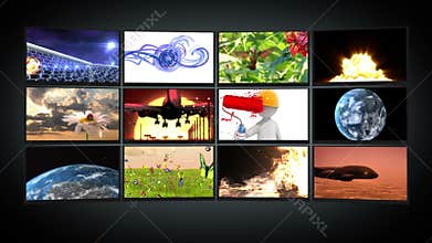 Monitoring Centre with footages