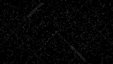 Slowly flickering star background