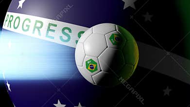 Soccer animation intro - Brazil 2014