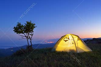 Night camping