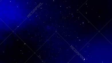 Abstract Particle Background with Light Leaks