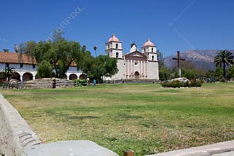 The Old Mission in Santa Barbara