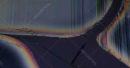 Glitch noise broken pixel partial screen shutdown