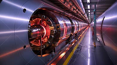 The guide explains that the particles are accelerated in opposite directions allowing them to collide and create new