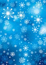 Snowflakes background