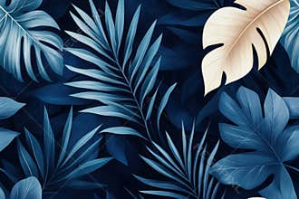 tropical palm pattern, perfect for a serene tropical vibe, this seamless palm tree clipart wallpaper is great for any