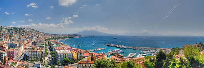 Naples, the bay