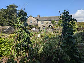 Hill Top, the house of Beatrix Potter, in Near Sawrey in Northern England.