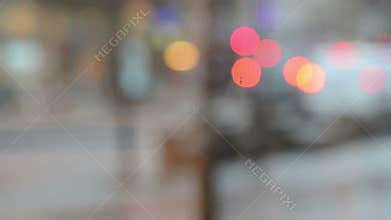 Busy city street timelapse