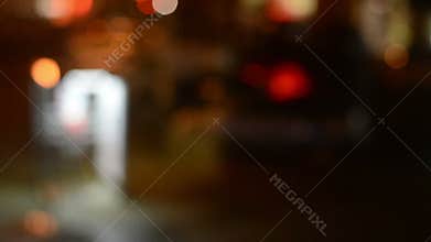 Busy city street timelapse