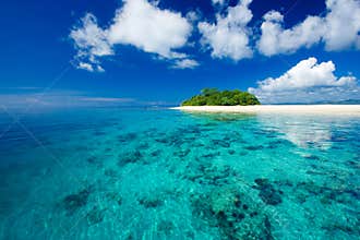 Tropical island paradise