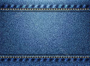 Blue denim texture background