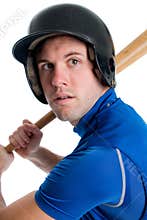 Baseball Player Head Shot