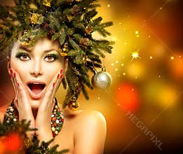 Christmas Woman