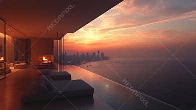 Sunset Penthouse Suite