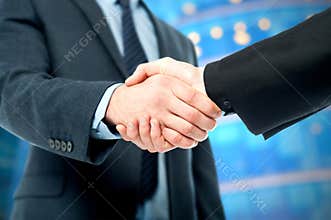Business deal finalized, congratulations!