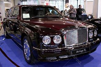 Motor show. Bentley Arnage RL