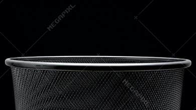 Filling The Trash Bin - Time Lapse