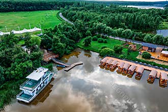 Jingyuetan Wetland Park, Changchun, China