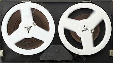 Tape recorder rewind