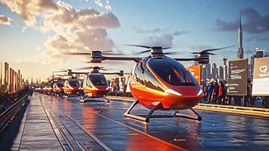 Future City Air Taxis