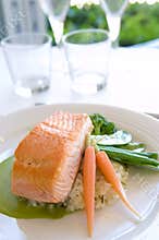 Salmon dish