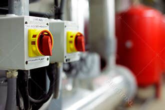 Mechanical and electrical plant rooms