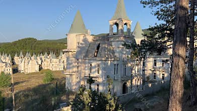 Burj Al Babas abandoned villas in Mudurnu Town