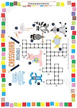 Educational Crossword Puzzles Collection for Kids