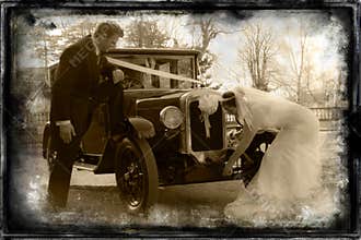 Vintage traveling.