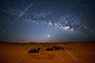 Sahara Milky Way