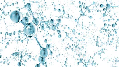 Molecules background