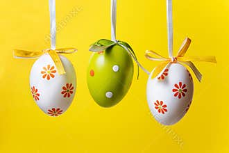 Three Easter eggs